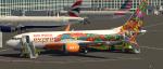 P3D/FSX Boeing 737 Max 8  Air India Express 'Flying Canvas' colours